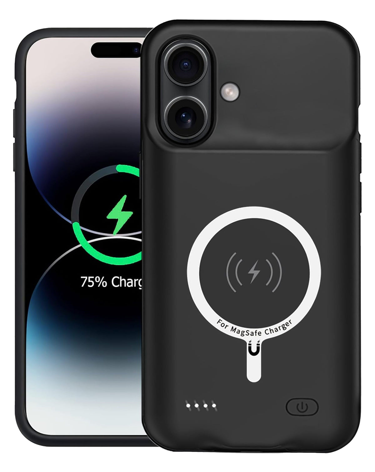 Slim Charging Case with MagSafe Charging for iPhone 16 — 7,000mAh