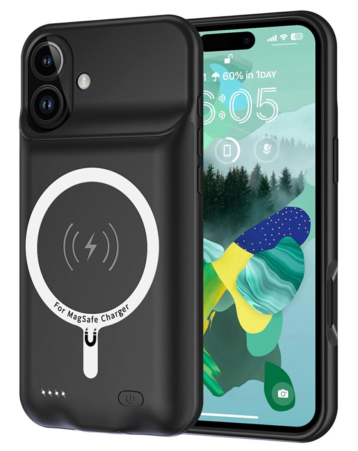 Slim Charging Case with MagSafe Charging for iPhone 17 — 7,000mAh