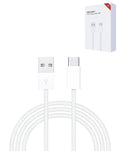 USB-A to USB-C Fast Charging Cable — 27W, 9 ft