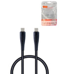 Toocki USB-C to USB-C Honeycomb Fast Charging Cable — 100W, 3 ft, Blue