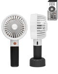 POMGEAR Mini Fan with Desk Stand — White