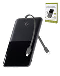 POMGEAR Multi Charge Portable Power Bank with Digital Display — 10,000mAh, Black