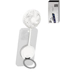 POMGEAR Bendable Magnetic Portable Fan — White