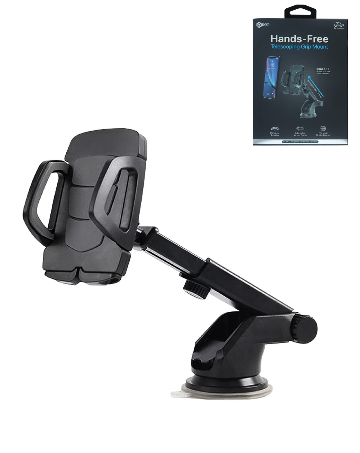 POMGEAR Full Range Telescoping Phone Mount