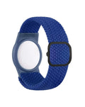 AirTag Wristband Nylon Watch Band — Blue