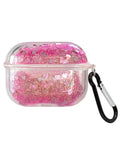 Rose Sand Glittering Clear Case for AirPods 4 / 5 — Clear