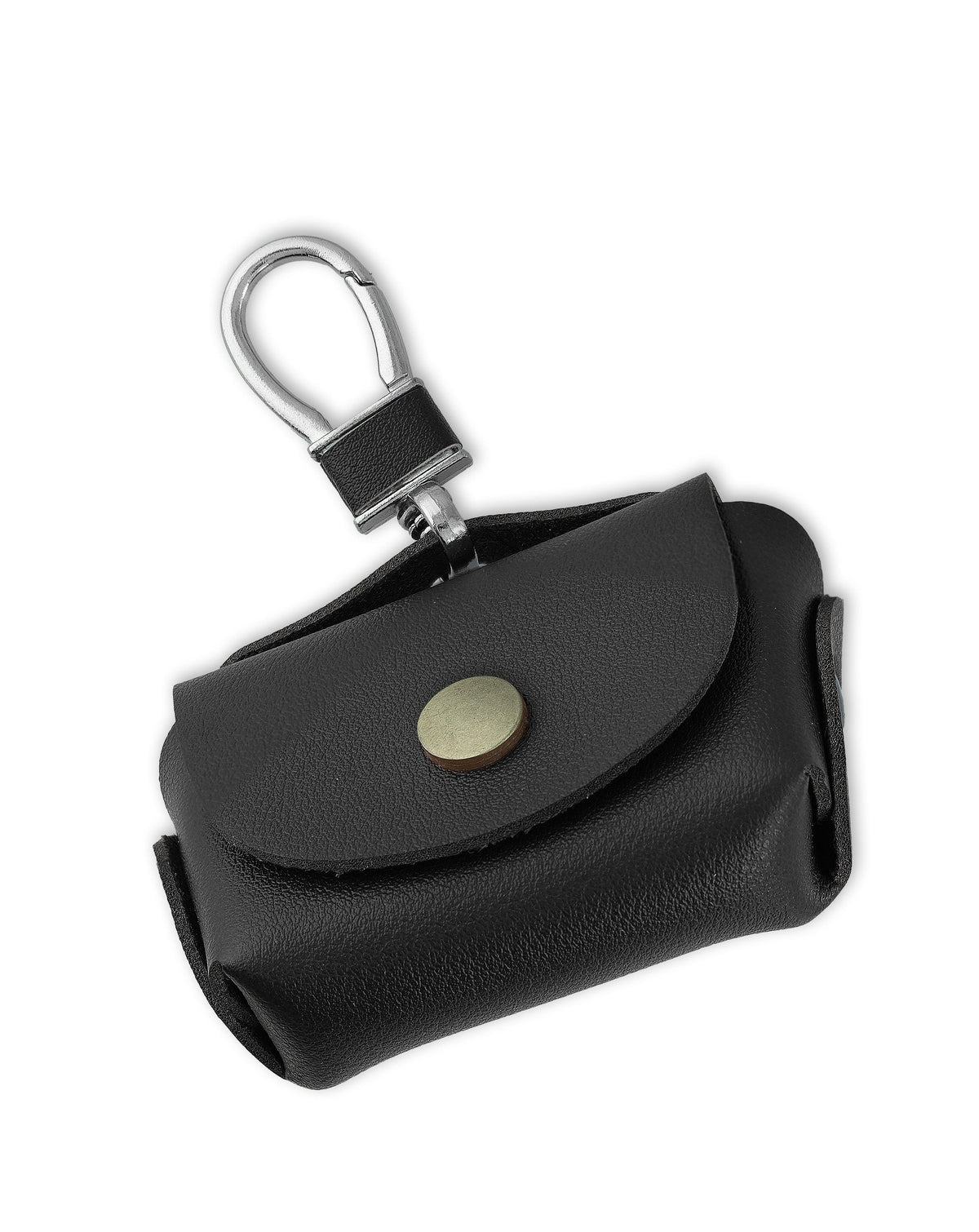 Universal AirPods Leather Case — Black