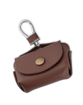 Universal AirPods Leather Case — Dark Brown