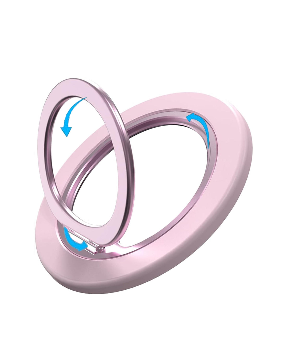 Universal Phone Bracket Foldable Ring Holder — Pink