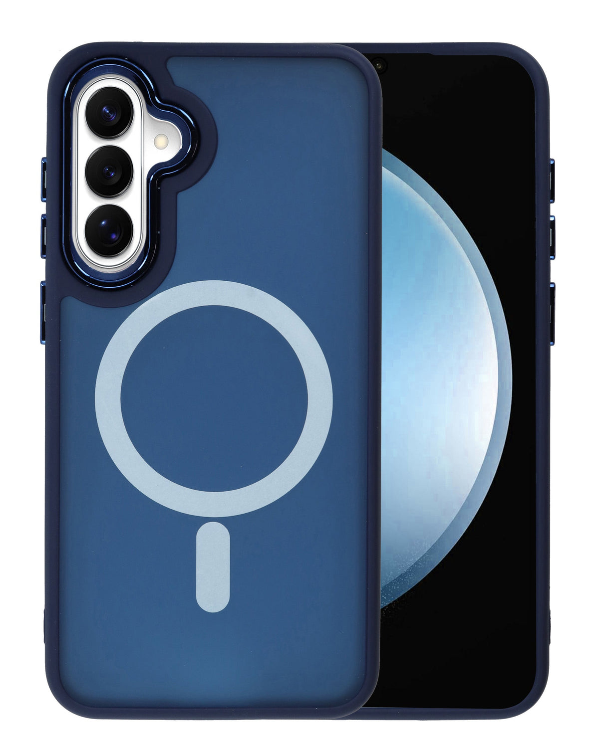 Magnetic Wireless Charging Case for Galaxy S26 FE — Navy