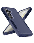 Dual Layers Shockproof Strong Case for Galaxy S26 FE — Blue