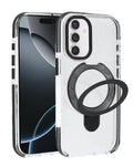 Magnetic Circle Stand with MagSafe Case for Galaxy S26 FE — Black