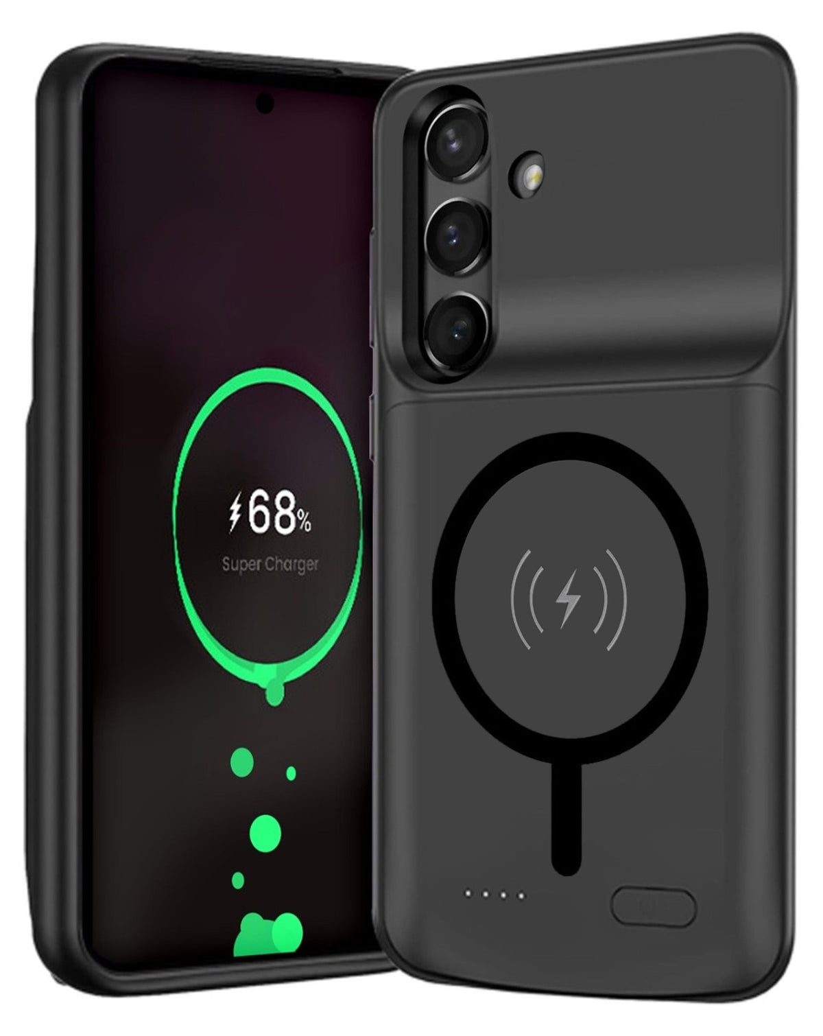 Slim Protective Wireless Charging Case for Galaxy S26 Plus — 10,000mAh