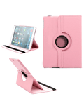 Universal 8" 360° Rotating Leather Case — Light Pink