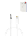 Lightning to AUX Headphone Jack Cable — 3 ft, White