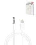Lightning to AUX Headphone Jack Cable — 6 ft, White