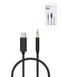 USB-C to AUX Headphone Jack Cable — 3 ft, Black