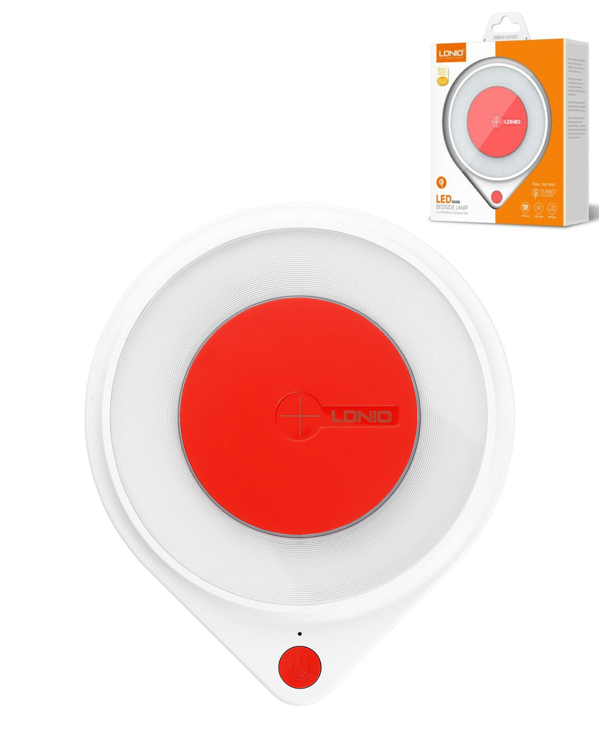 LDNIO AW001 Wireless Charging Pad with Bedside Lamp — 10W