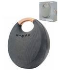Bytech Bluetooth Portable Fabric Speaker with FM Radio — 5W, Black