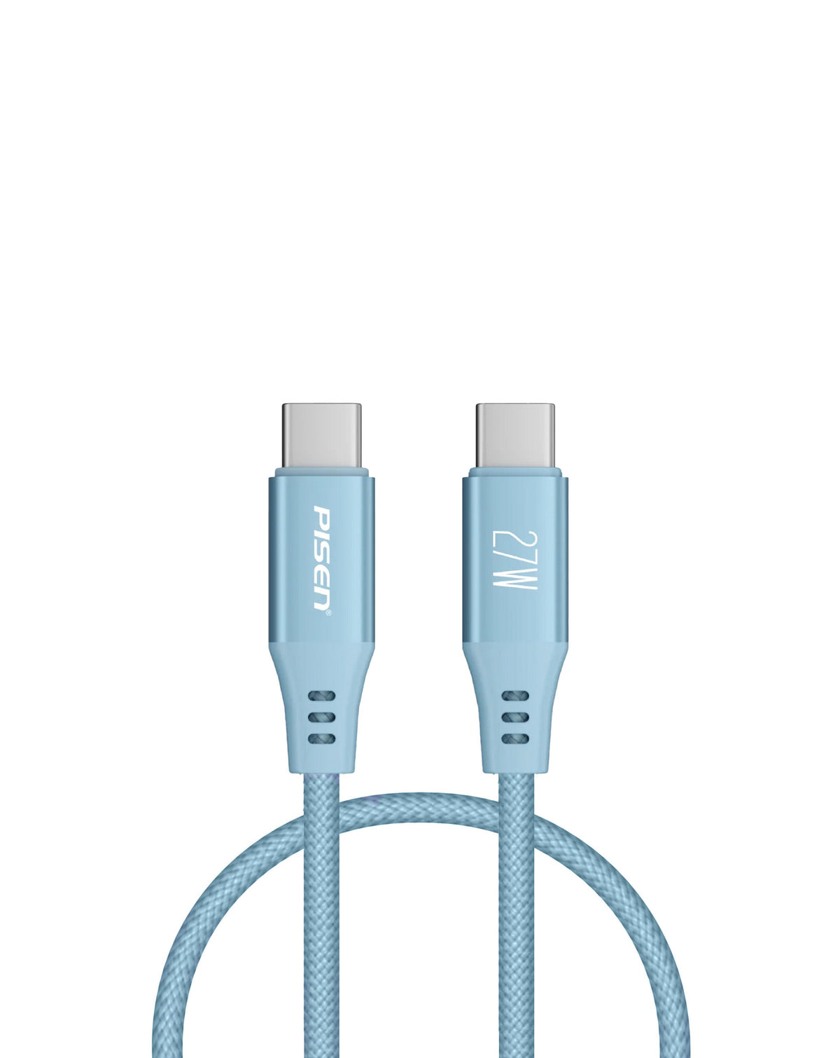 PISEN MagiPi USB-C to USB-C Cable — 60W, 3 ft, Blue