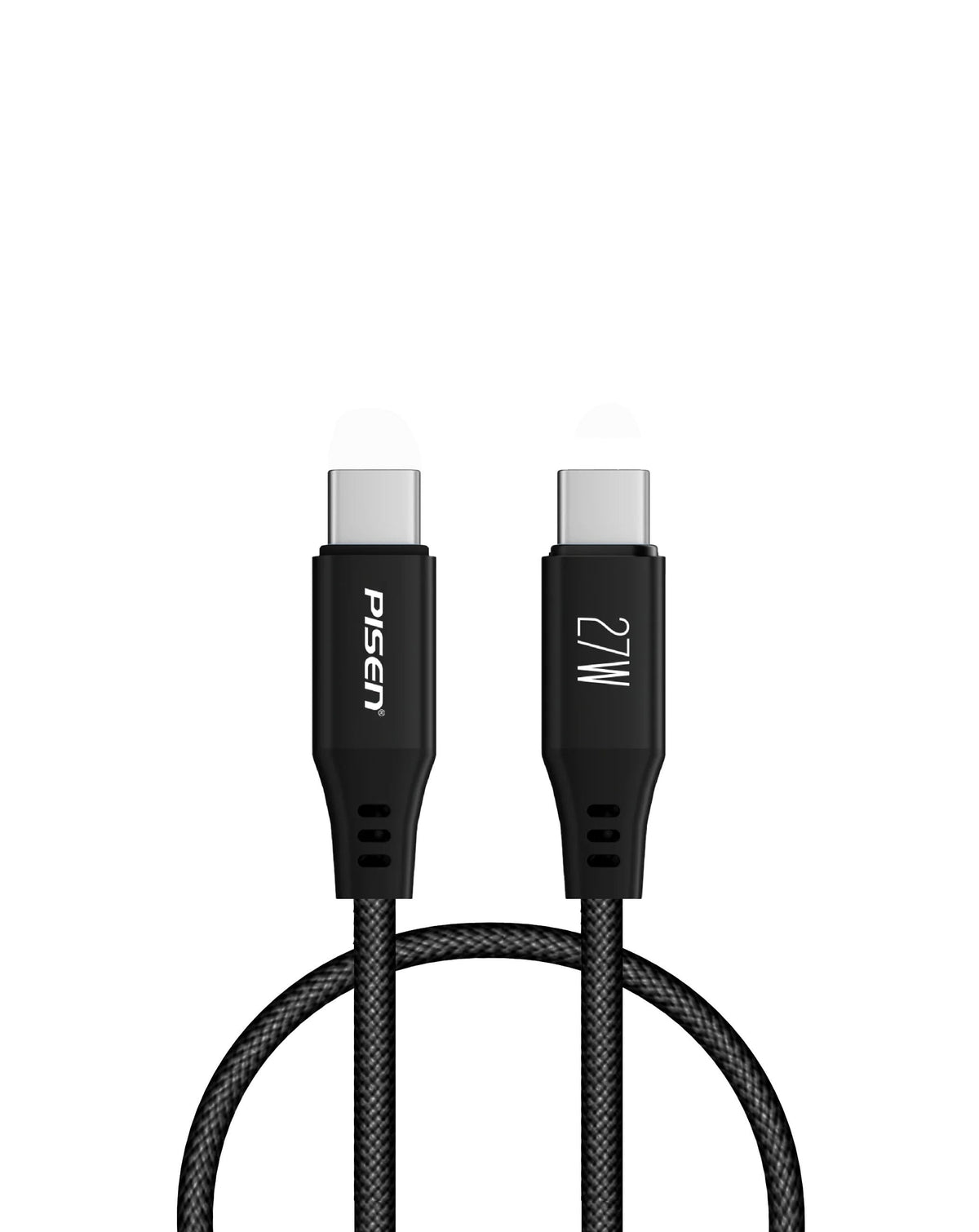 PISEN MagiPi USB-C to USB-C Cable — 60W, 3 ft, Black