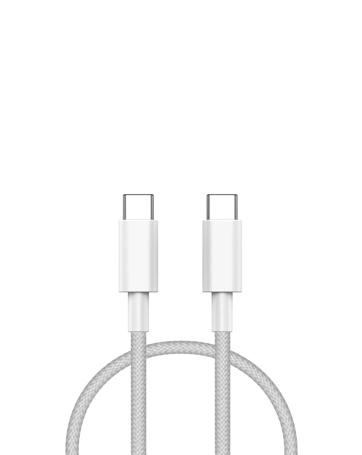 PISEN Vivid USB-C to USB-C Cable — 100W, 3 ft, Gray