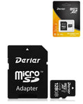 Derlar microSD Card with Adapter — 128GB, V30 / C10