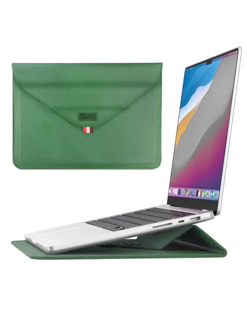 EVO Laptop & iPad 15" Sleeve Pouch Bag — Green