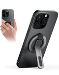 EVO Double-Sided Magnetic Phone Ring Holder & Stand — Gray