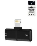 Mini Lightning to Lightning Splitter — Black