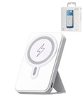 Foldable MagSafe Power Bank — 5,000mAh, 15W Wireless / 20W USB-C, White