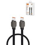 LDNIO LC211C USB-C to USB-C Fast Charging Cable — 65W, 3 ft, Gray