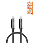 LDNIO LC921-240W USB-C to USB-C Fast Charging Cable — 240W, 3 ft, Black