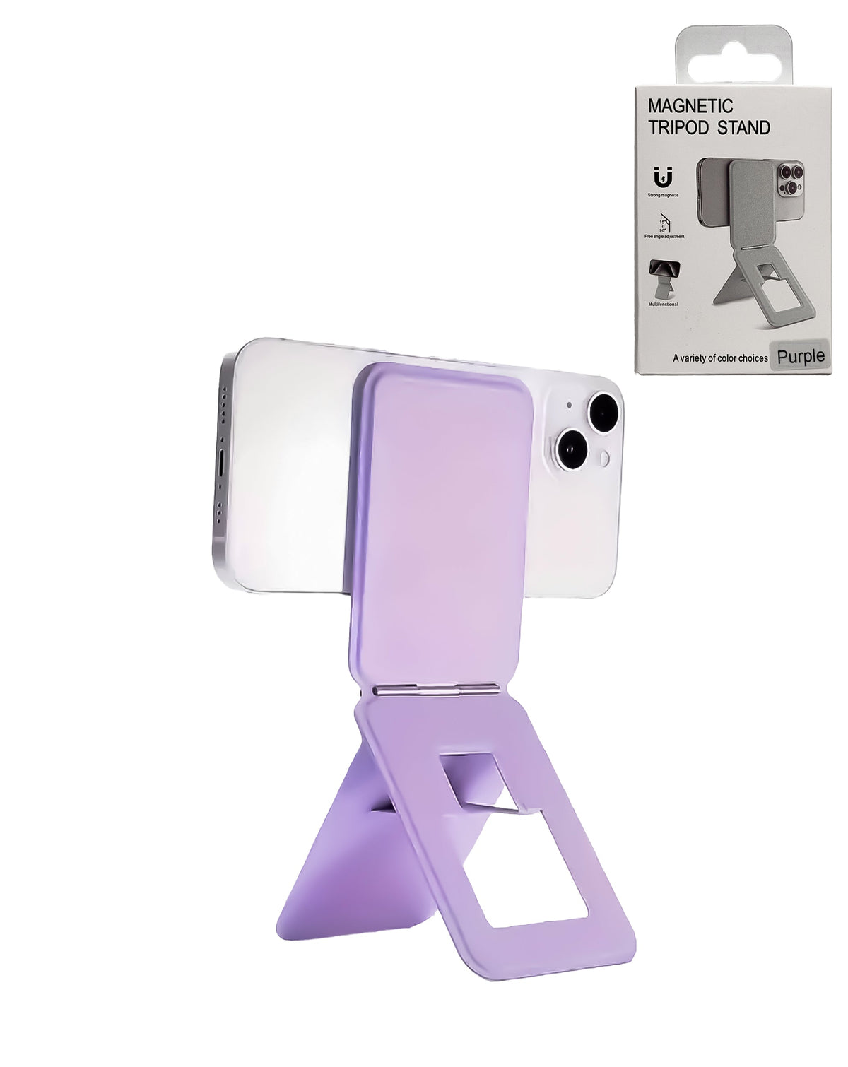 MagSafe Tripod Stand — Purple