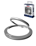 EVO MO1 Magnetic Phone Ring Compatible with Wireless Charging — Silver