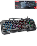 Iron-Plate Lightning Style RGB Full Size Gaming Keyboard — Model T16