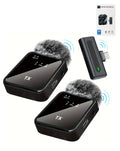 Wireless Lavalier Microphone for Vlogging — USB-C
