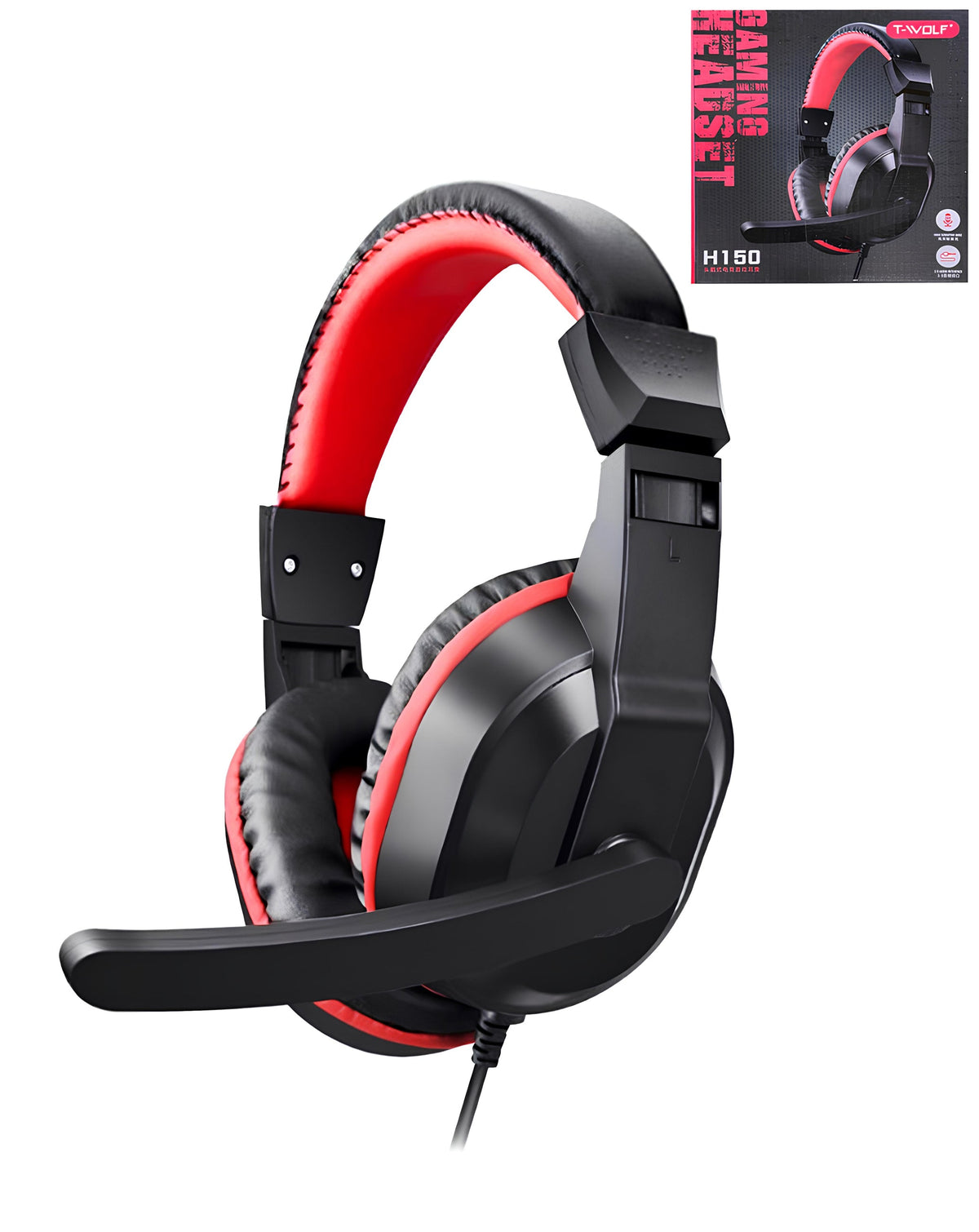 Low Latency Noise Cancelling Gaming Headset with Microphone — Model H150