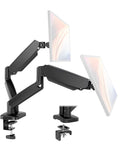 Adjustable Dual Monitor Stand with VESA Mount 13"-32" — Black