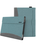 EVO Fabric Business Portfolio Case with Pen Holder for Microsoft Surface Pro 9 / 10 / 11 — Gray / Blue
