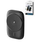 POMGEAR MagPower Deluxe Portable Magnetic Wireless Power Bank — 5,000mAh, Black