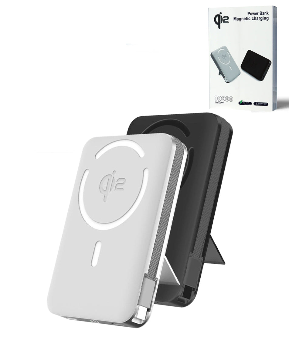 Qi2 Certified Magnetic Wireless Power Bank with USB-C — 10,000mAh, 30W