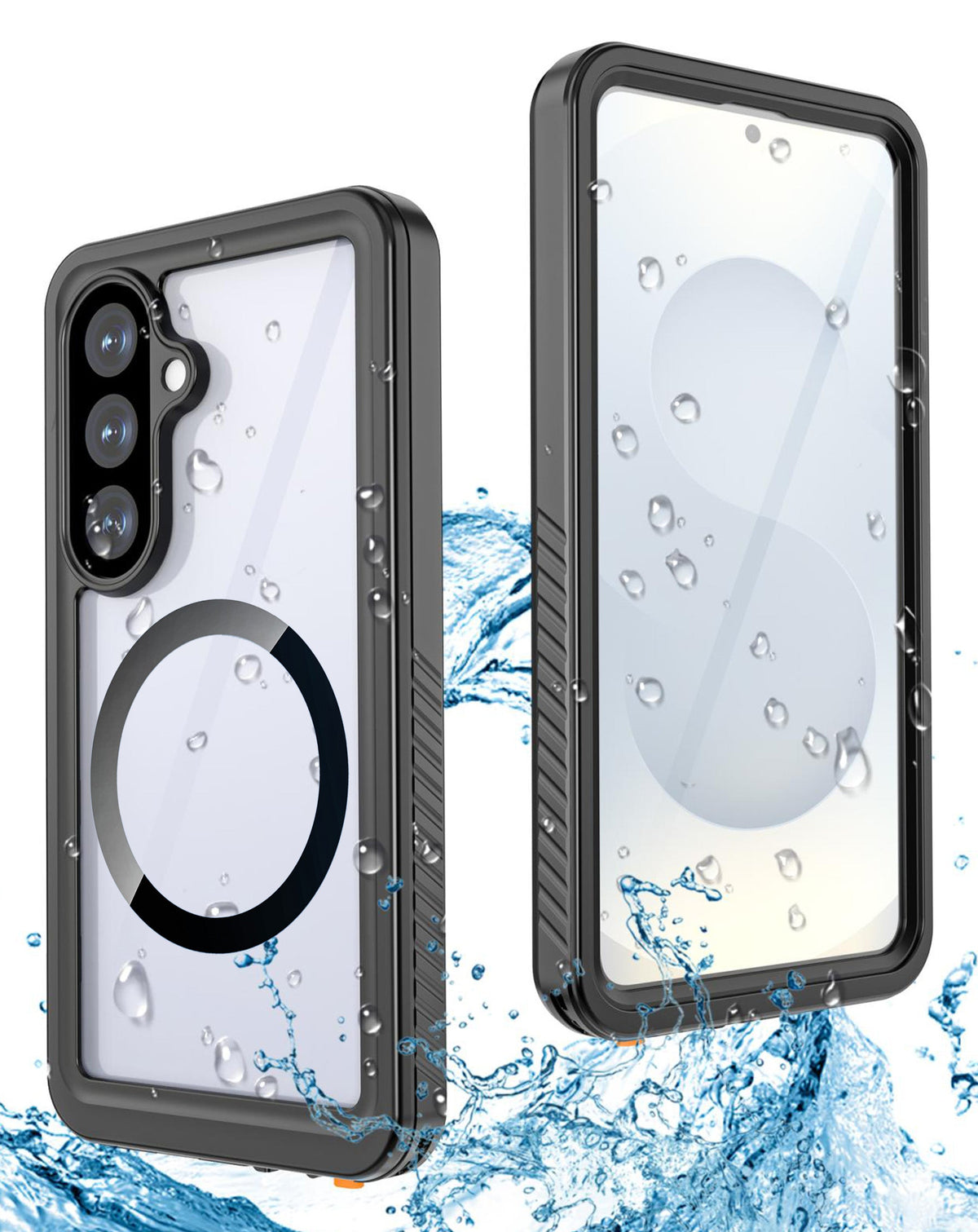 Galaxy S26 Redpepper FS Series Transparent Waterproof Hybrid Case