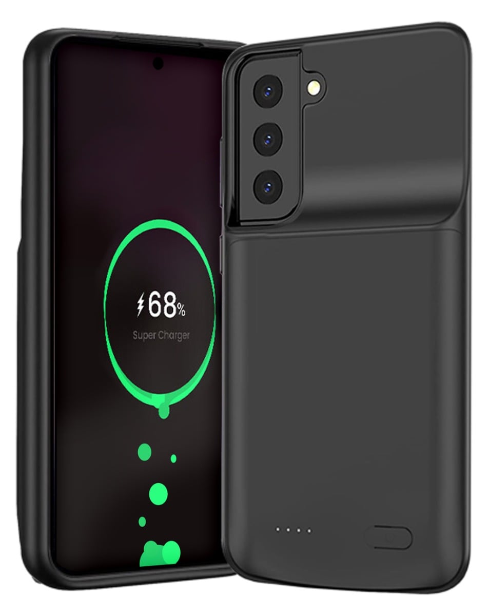 Slim Protective Charging Case for Galaxy S21 Plus — 6,000mAh