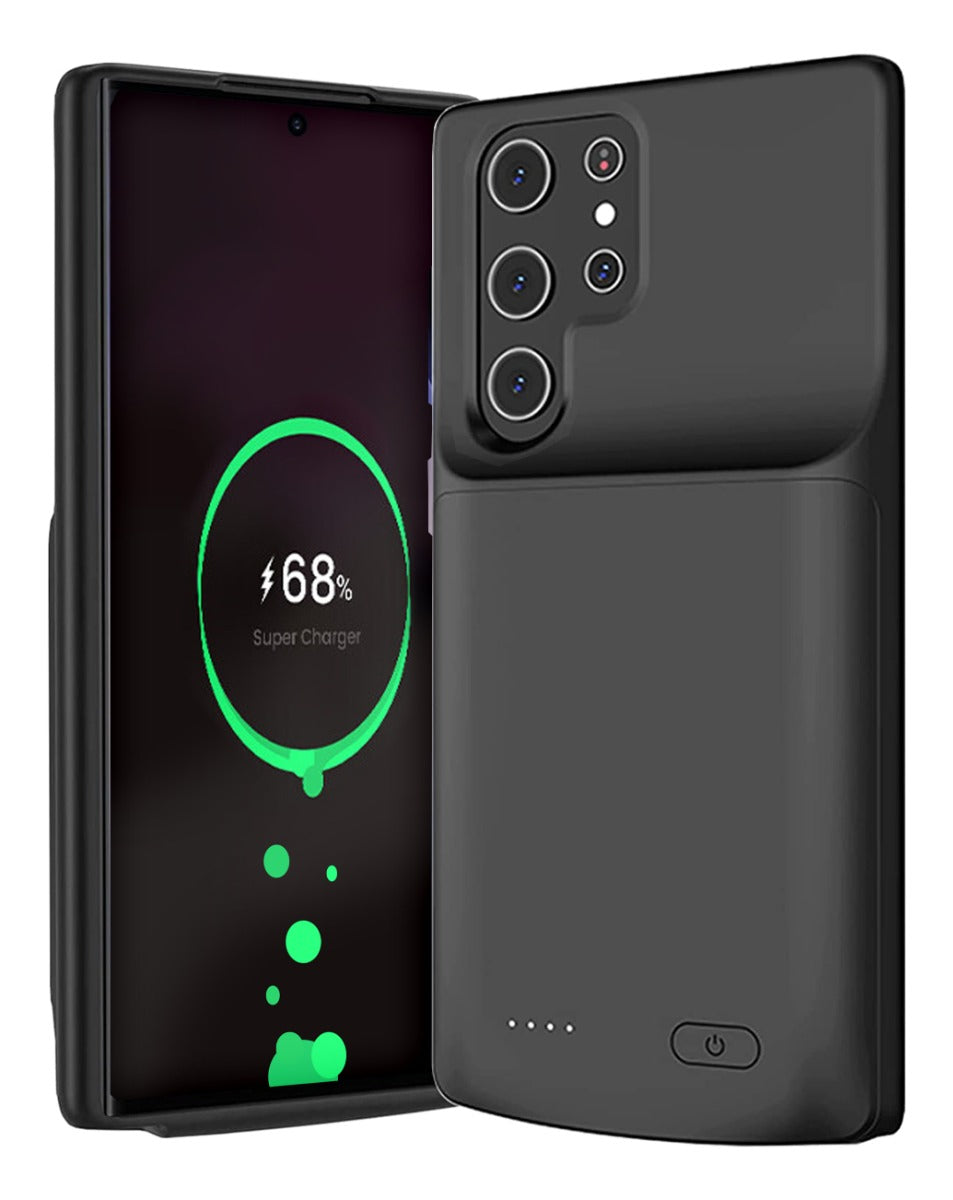 Slim Protective Charging Case for Galaxy S22 Ultra — 4,800mAh