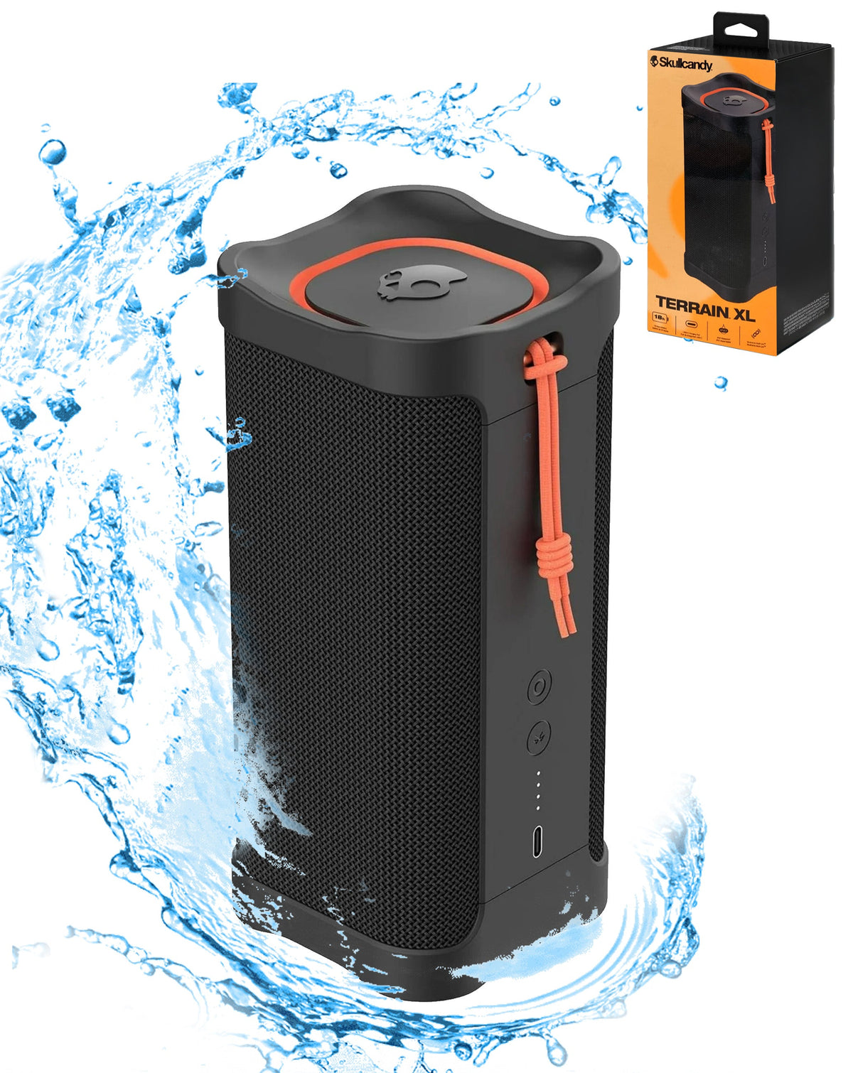 Skullcandy Terrain XL XT Waterproof Wireless Speaker — Black