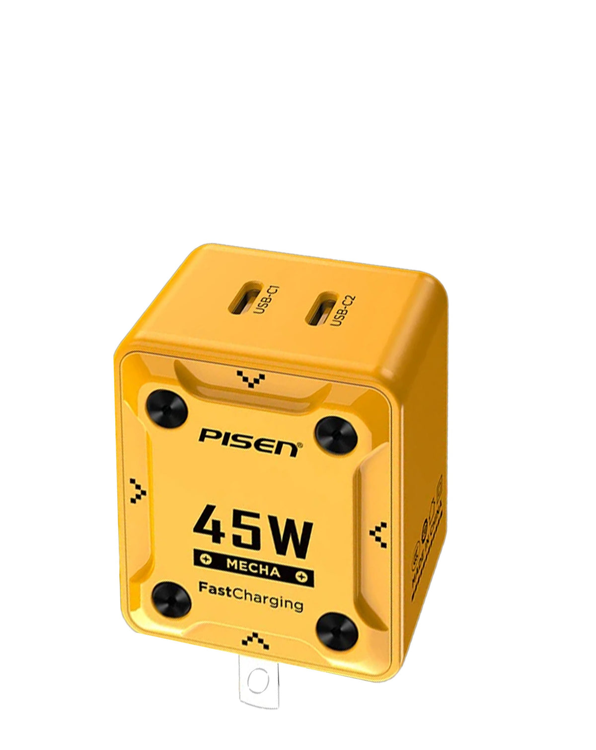 PISEN Mecha 45W 2-Port Fast Charger