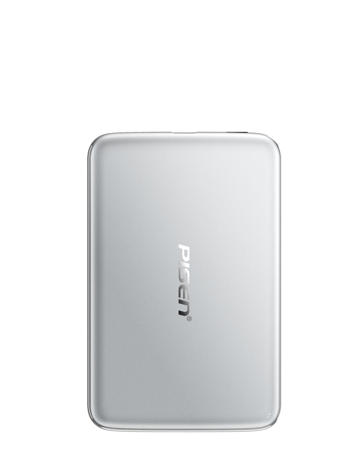 PISEN NeoSlim Wireless Power Bank — 5,000mAh, Silver