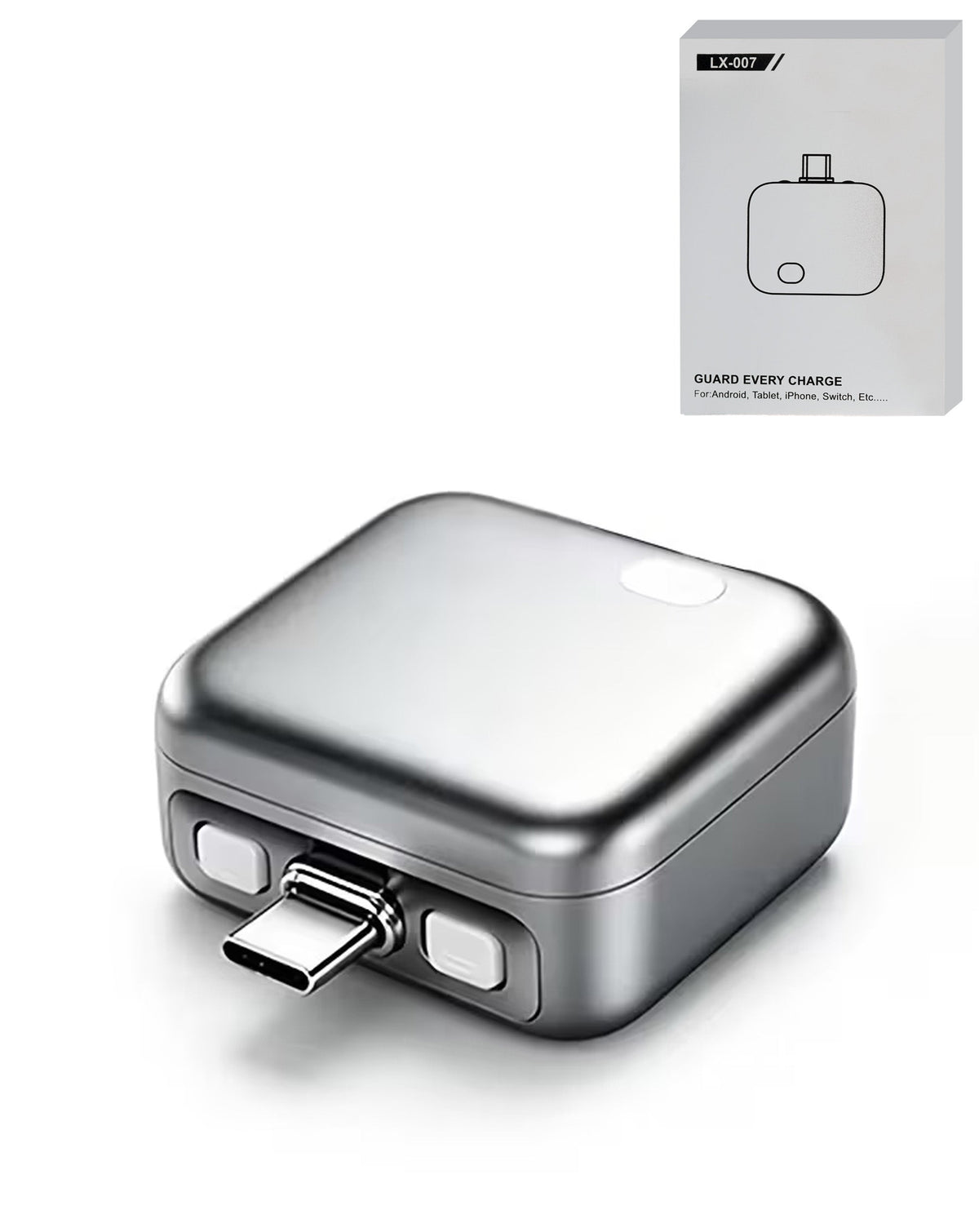 Auto Power-Off Smart Plug (Full Charge Disconnector) — Silver