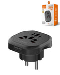 LDNIO Z7 Power Strip Travel Adapter — EU to US / UK / AU